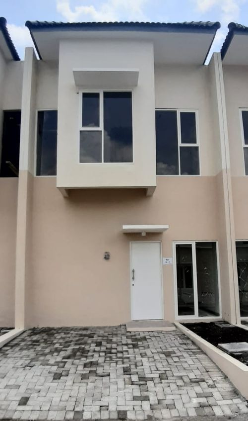 foto tampak rumah tipe 47.1 perumahan Newtown Park