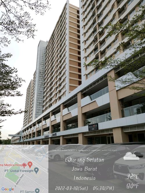 foto denah rumah tipe Trivium Terrace North perumahan RUKO MAGNETICA