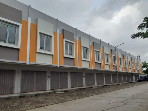 foto tampak rumah tipe Ruko Sudut 6 x 13.8 perumahan PAGODAM - MUTIARA GADING 1
