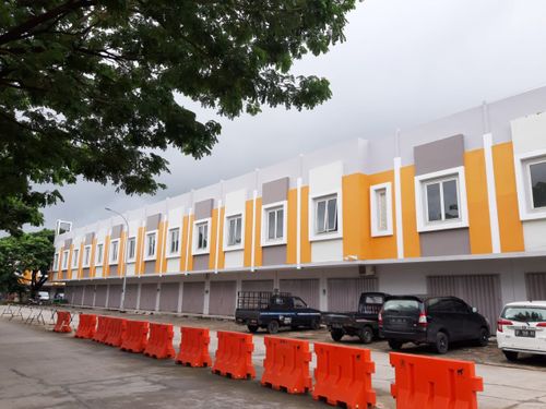 foto tampak rumah tipe Ruko Standard 4 x 13.8 perumahan PAGODAM - MUTIARA GADING 1