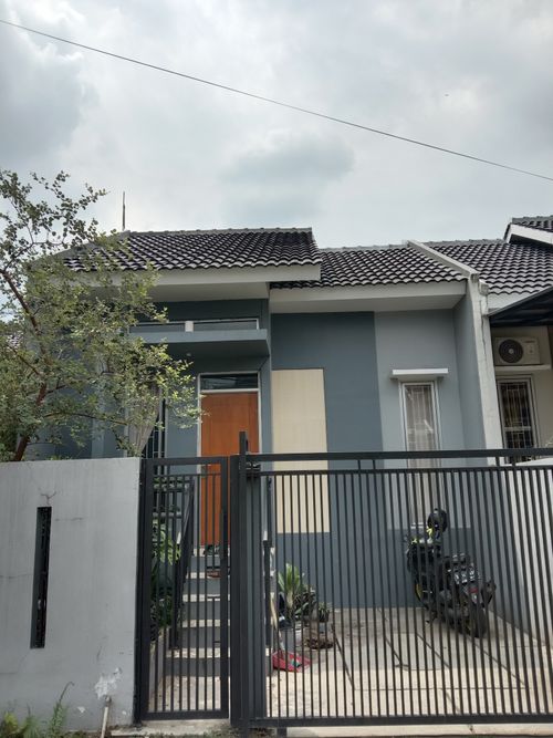foto contoh rumah perumahan Green City View blok K-M