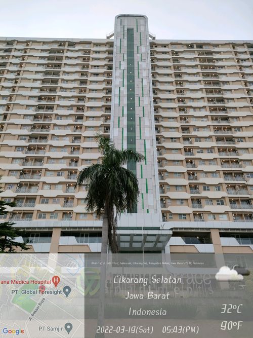 foto posisi tengah perumahan APARTEMEN TRIVIUM