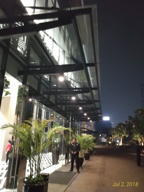 foto gerbang perumahan Nine Residence