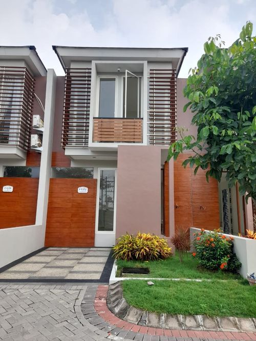 foto tampak rumah tipe CASABILA perumahan PURI SAFIRA REGENCY