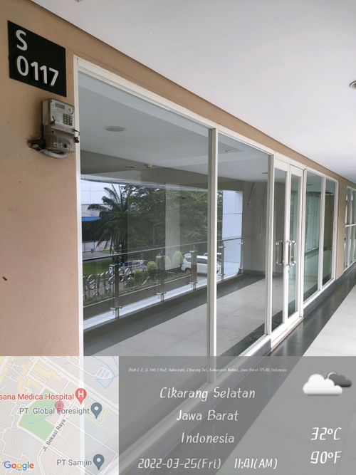 foto tampak rumah tipe The Hall at Trivium perumahan APARTEMEN TRIVIUM