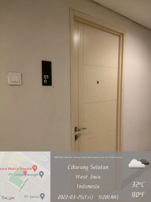 foto denah rumah tipe Trivium Loft perumahan APARTEMEN TRIVIUM