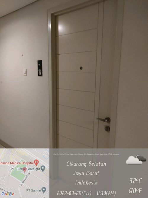 foto denah rumah tipe Trivium Terrace The Suites perumahan APARTEMEN TRIVIUM
