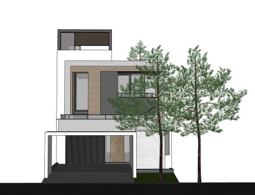 foto tampak rumah tipe TANZANITE perumahan DIAMOND HILL CITRALAND 2