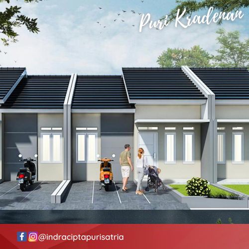 foto tampak rumah tipe RSH perumahan PURI KRADENAN
