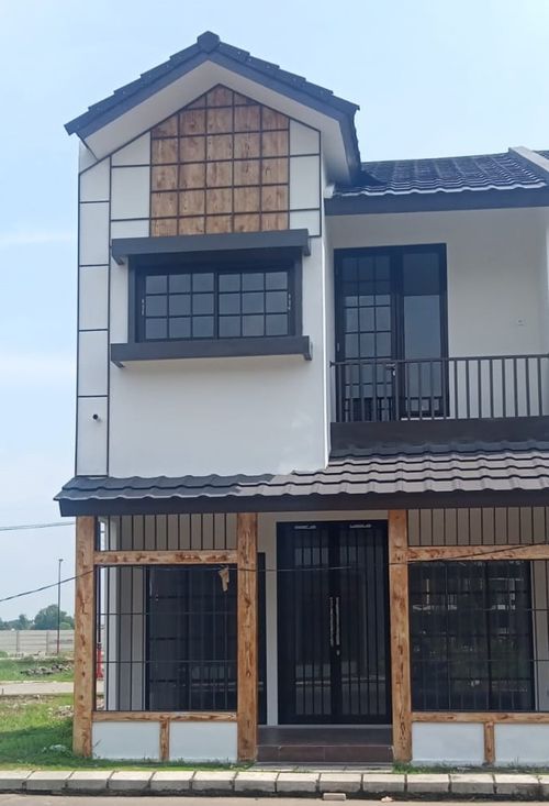 foto tampak rumah tipe 2Storey Basic (Ruko Ginza) perumahan SHOJI LAND