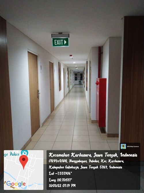 foto posisi tengah perumahan menara one