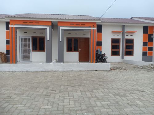foto tampak rumah tipe 36 perumahan GREEN VIEW SUNGGAL II
