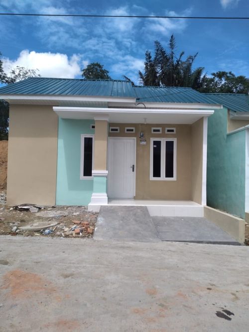 foto tampak rumah tipe 36 perumahan Prabu Rifa Residence II tahap 2
