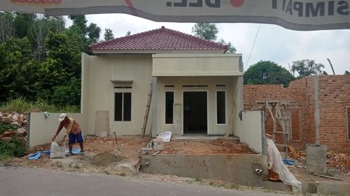 foto tampak rumah tipe 45/84 perumahan GRIYA ANTASARI PERMAI