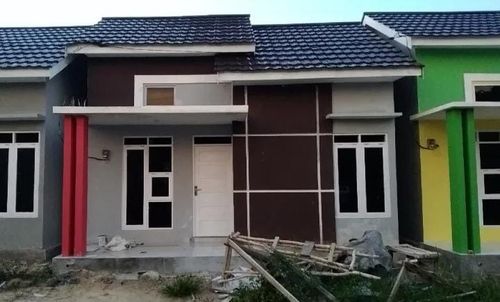 foto tampak rumah tipe 36 perumahan ARTHA GARDEN MUHIBBIN
