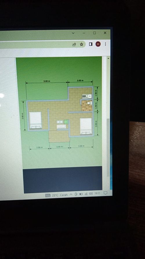 foto denah rumah tipe 36 perumahan ARTHA GARDEN MUHIBBIN