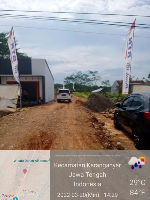 foto gerbang perumahan Safania Residence