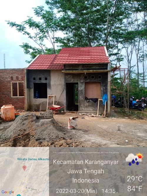foto contoh rumah perumahan Safania Residence