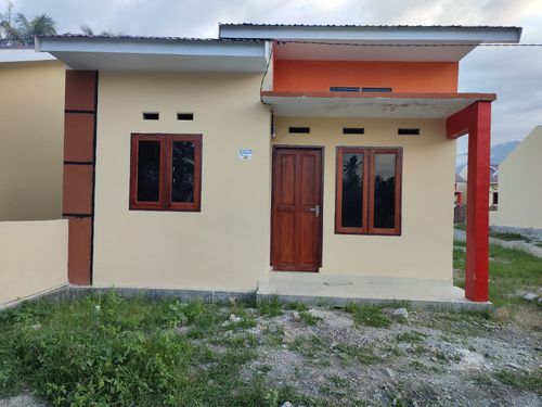 foto tampak rumah tipe 36 perumahan Nabila residence