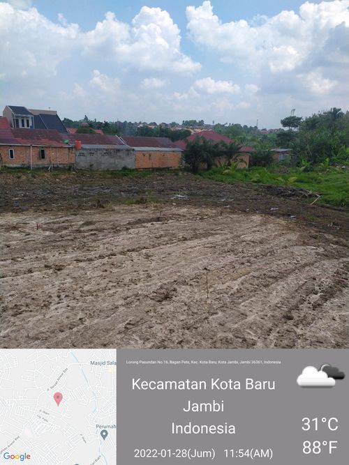 foto posisi tengah perumahan PURI CHALISTA 01