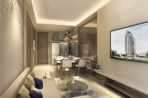 foto tampak rumah tipe 2 Bedroom perumahan APARTEMEN 31 SUDIRMAN SUITES MAKASSAR