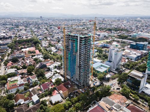 foto denah rumah tipe South Private Suites perumahan APARTEMEN 31 SUDIRMAN SUITES MAKASSAR