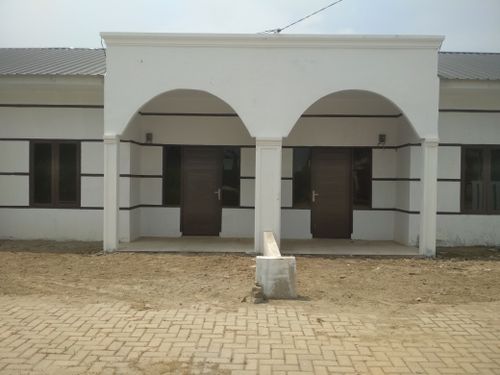 foto tampak rumah tipe 36 perumahan DUTA RESIDENCE
