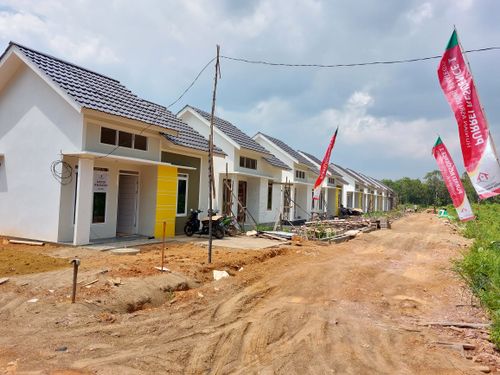 foto posisi tengah perumahan Purrei Residence Desa Durian 1