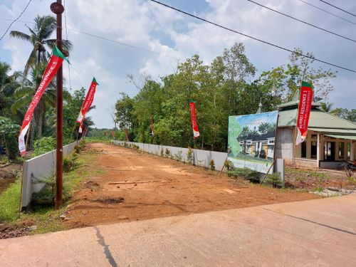 foto gerbang perumahan Purrei Residence Desa Durian 1