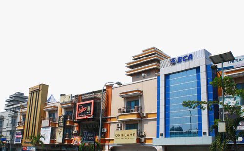 foto tampak rumah tipe Mega Bright perumahan Megamas Blok IE2