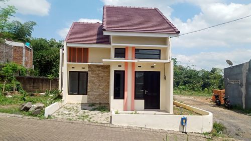 foto tampak rumah tipe 36 perumahan CITY VIEW 1
