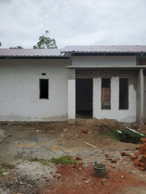 foto tampak rumah tipe SUBSIDI perumahan GRAND VILLA SEJAHTERA