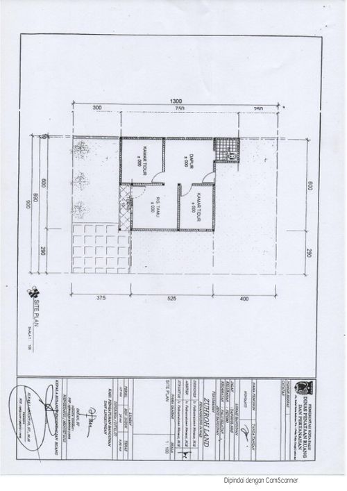 foto denah rumah tipe 36 perumahan Perumahan Zuhroh land