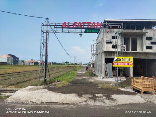 foto gerbang perumahan AL FATTAH REAL ESTATE