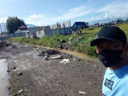 foto posisi tengah perumahan GHANI CINUNUK INDAH