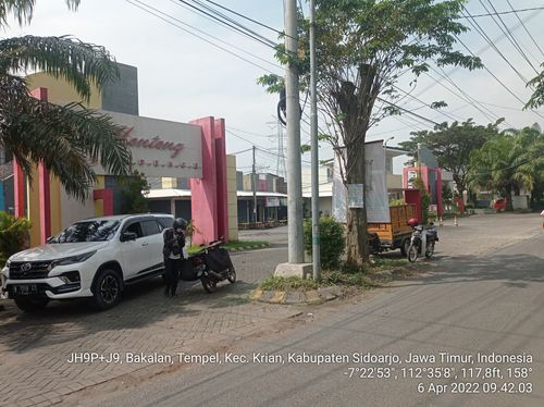 foto gerbang perumahan Perumahan Menteng Residence
