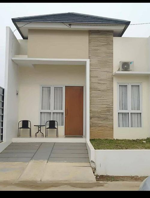 foto tampak rumah tipe 36/98 perumahan CIRUAS LAND
