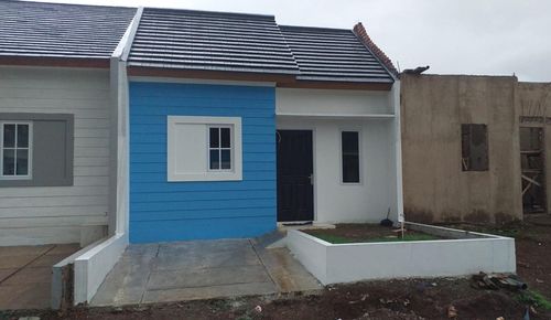 foto tampak rumah tipe 30 perumahan Qianna Residence