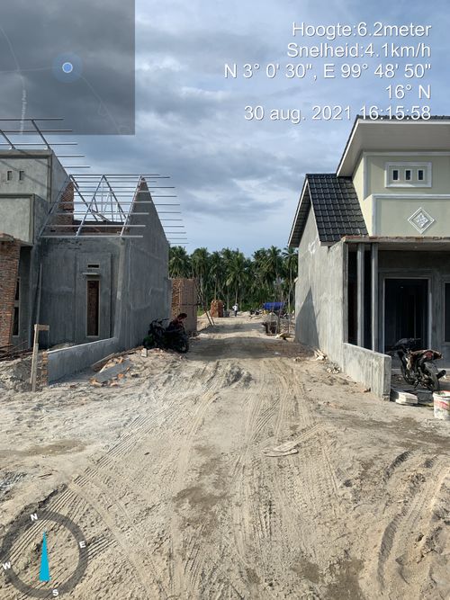 foto gerbang perumahan CEMERLANG ASRI 10
