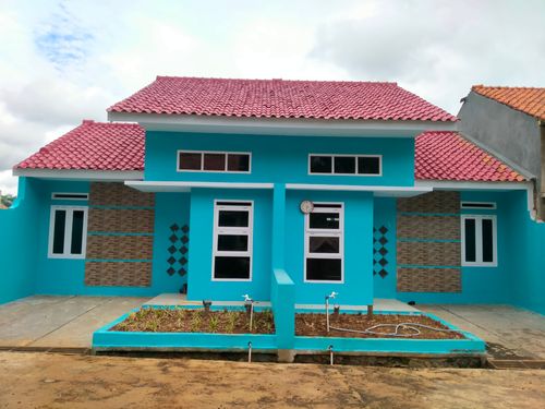 foto tampak rumah tipe 36/66 perumahan GRIYA SINDANG SEJAHTERA 1 (TAHAP 4)