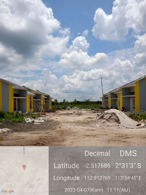 foto posisi tengah perumahan New Graha Pramuka Residence Lingkar Utara