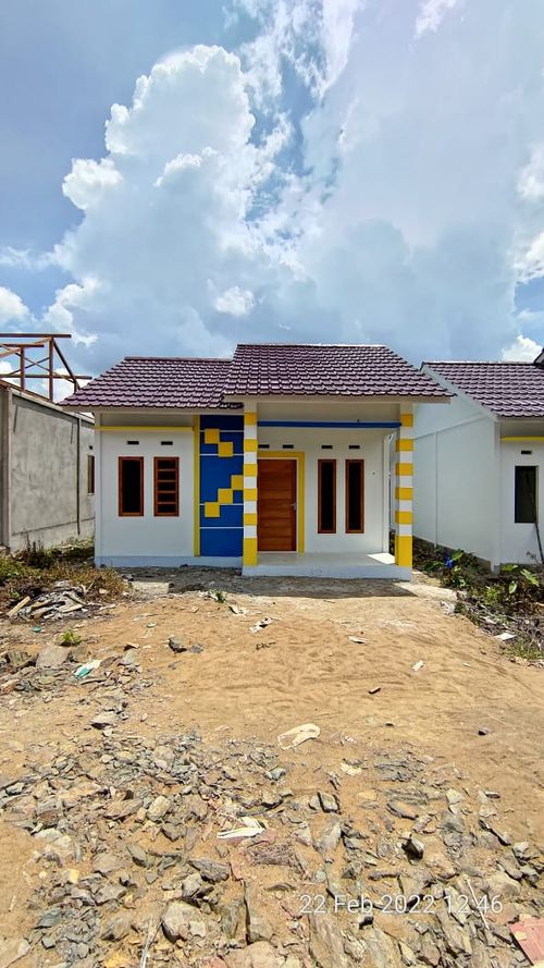 foto tampak rumah tipe 36 perumahan VILLA ANUGRAH PERMAI 11