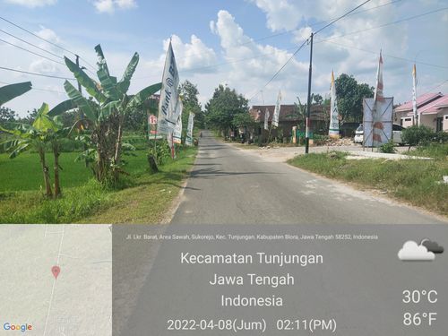 foto posisi tengah perumahan Graha Panca Mustikha Tunjungan Blora