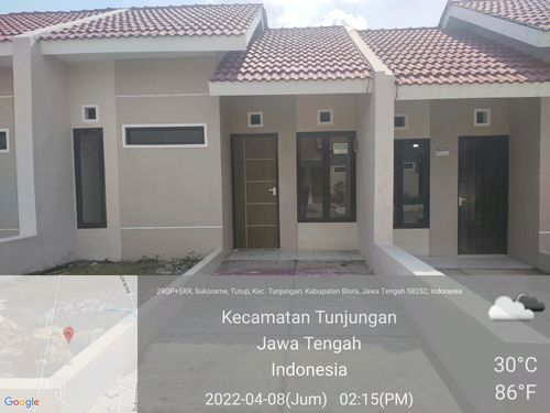 foto contoh rumah perumahan Graha Panca Mustikha Tunjungan Blora