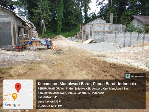 foto posisi tengah perumahan GRIYA MANGGOAPI 3