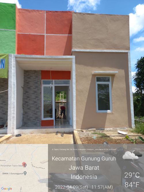 foto contoh rumah perumahan Perumahan Tapos Sejuk