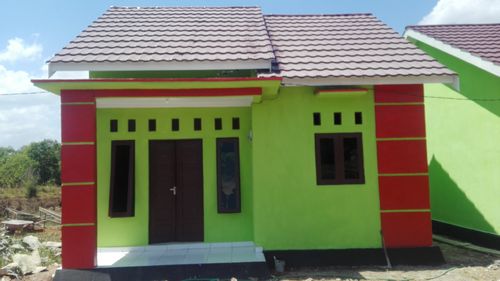 foto tampak rumah tipe 36 plus perumahan KOMPLEK PESONA CABI RAYA