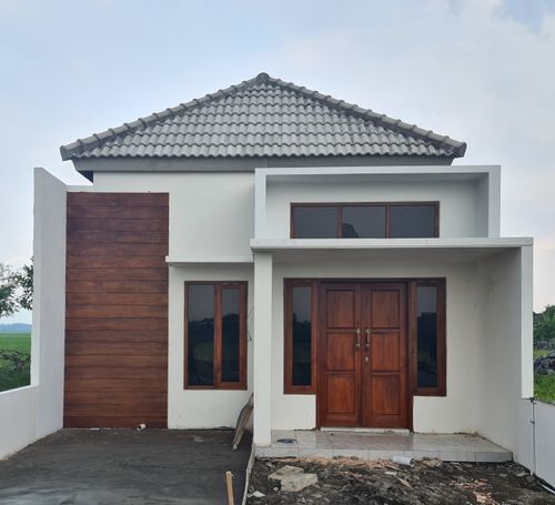 foto tampak rumah tipe SUBSIDI perumahan Grand Wiratama