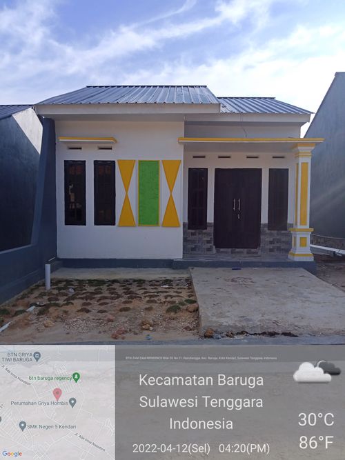foto contoh rumah perumahan PRADANA RESIDENCE IX