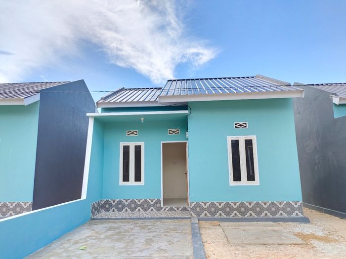 foto tampak rumah tipe 36/105 perumahan PERUMAHAN NUR EMPAT TAHAP IV
